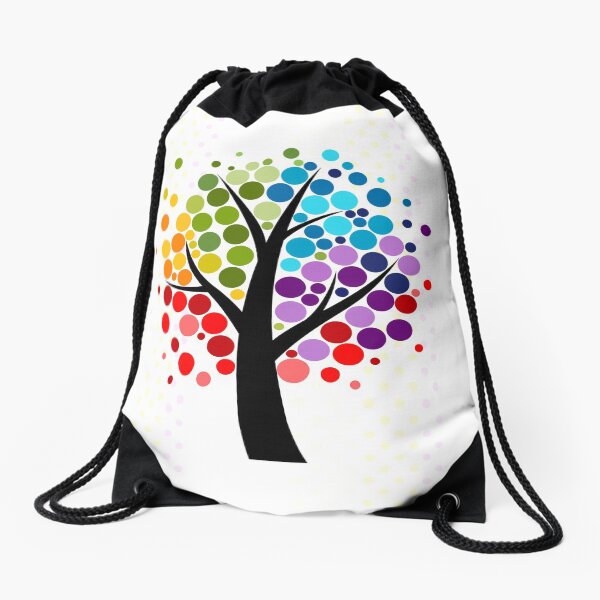Item preview, Rainbow Dots Tree designed and sold by BlakefourDesign.