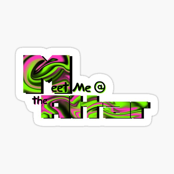 Item preview, Meet Me @ The Altar MTV Logo designed and sold by poppunknoodle.