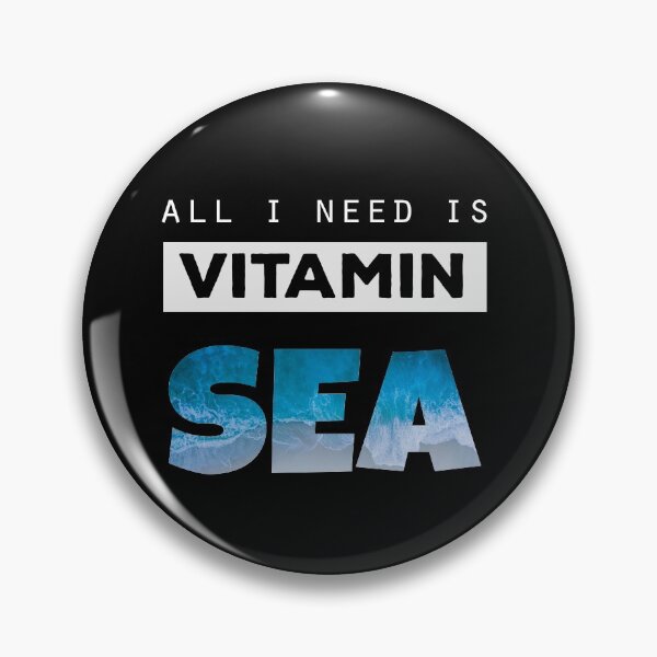 Item preview, All I Need Is Vitamin Sea designed and sold by Harsh Giri.