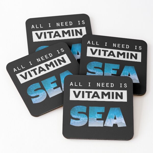 Item preview, All I Need Is Vitamin Sea designed and sold by Harsh Giri.