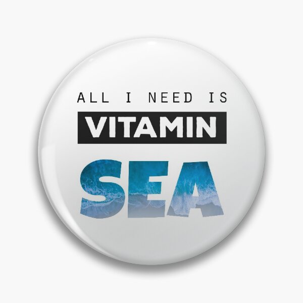 Item preview, All I Need Is Vitamin Sea designed and sold by Harsh Giri.