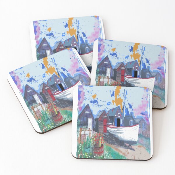 Item preview, Suffolk Boat Yard Art work  designed and sold by ClaytonDesign.