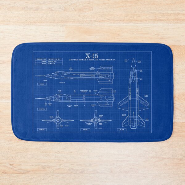 Item preview, NASA X-15. Advanced Research Airplane. North American (Blueprint) designed and sold by BGALAXY.