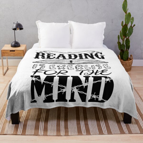 Item preview, Reading Is Exercise For The Mind designed and sold by Teeses.