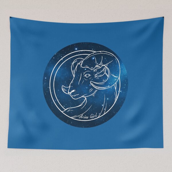 Item preview, Aries Girl Horoscope Zodiac Sign  designed and sold by ArtBIU.