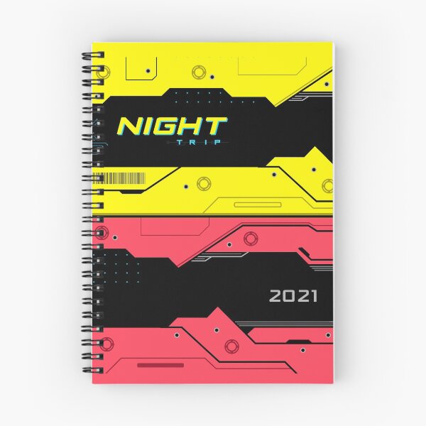 Item preview, Night Trip in futuristic design | cyber city 2021 designed and sold by artandroam.
