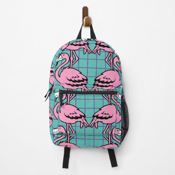 Artikelvorschau, 80s Deco Memphis Flamingo Pattern 223 entworfen und verkauft von tonymagnerart.