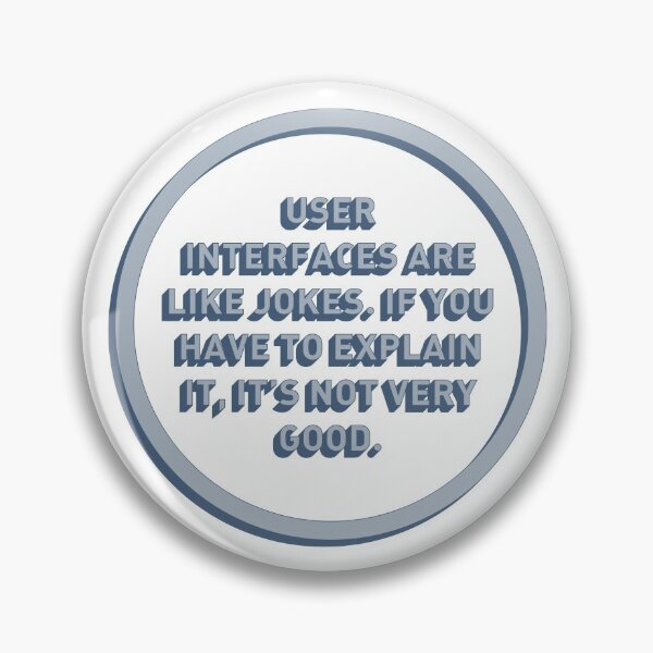Item preview, UIs are Like Jokes designed and sold by Tech-e-Tees.