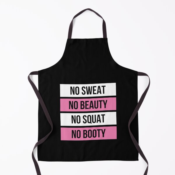 Item preview, No Sweat No Beauty No Squat No Booty designed and sold by ClaudiaGrosso.