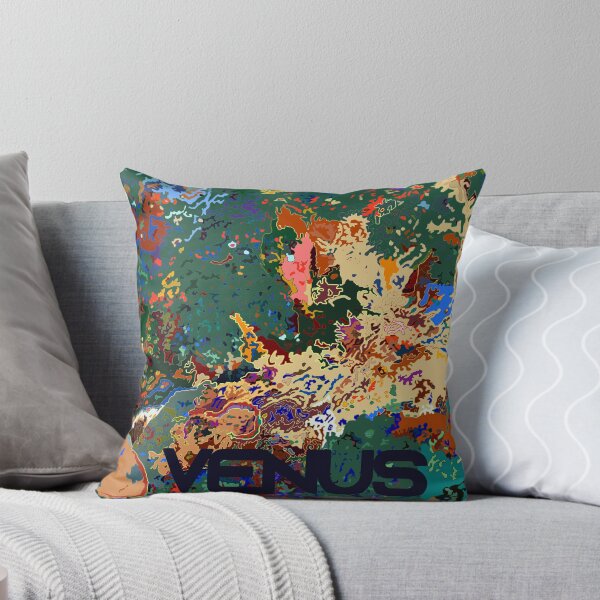 Item preview, Planet Venus' Vibrant Surface with Label designed and sold by FabriKaela.