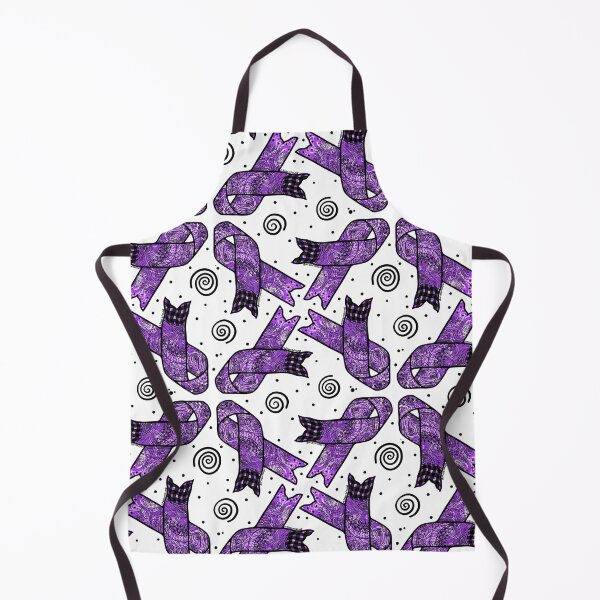 Item preview, Epilepsy Awareness Ribbon on White designed and sold by Artbybrittneyk.