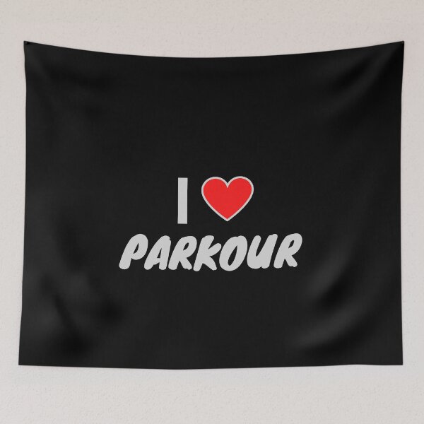 Item preview, I Love Parkour  designed and sold by HobbyRoost.