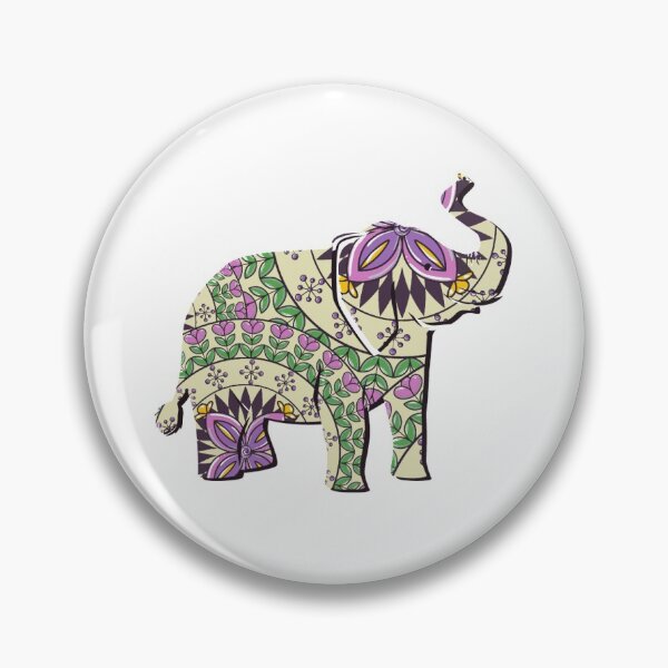 Item preview, Abstract Boho Mandala Elephant designed and sold by indiebeetees.