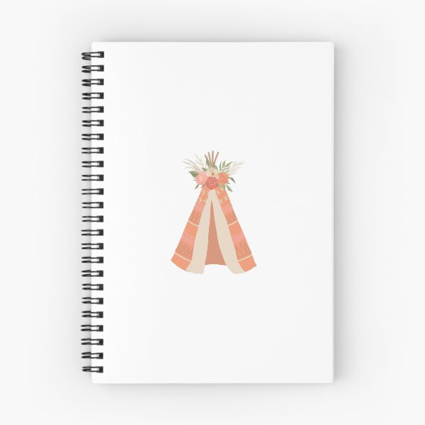 Item preview, Boho Floral Teepee  designed and sold by indiebeetees.