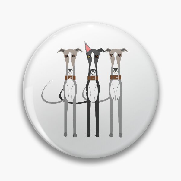 Item preview, Three cartoon whippets designed and sold by Amisdelamer.
