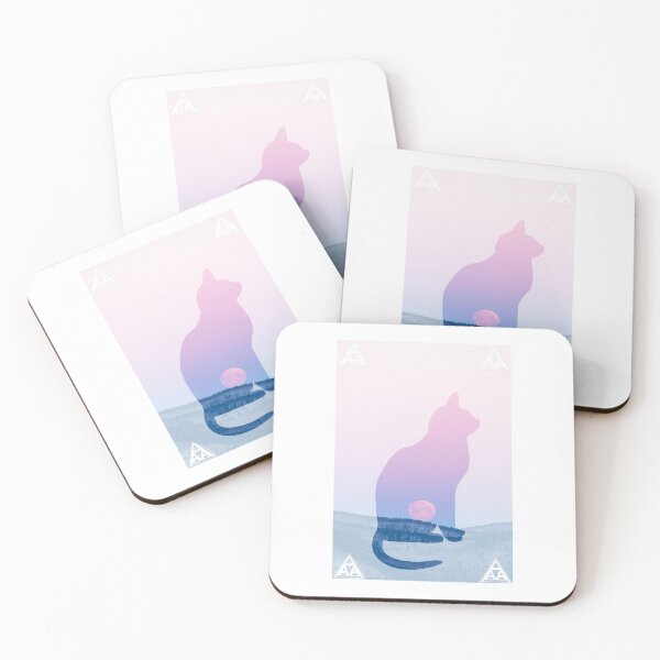 Item preview, AA Pink Vibes Kitty  designed and sold by ActualAesthetic.