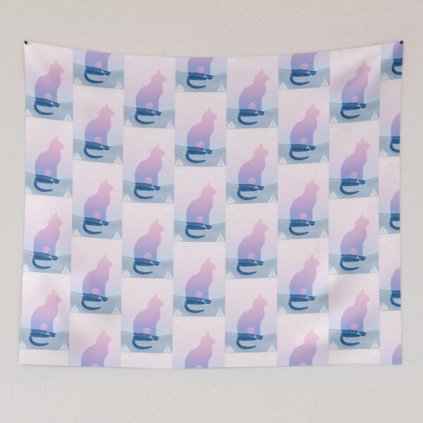 Item preview, AA Pink Vibes Kitty  designed and sold by ActualAesthetic.