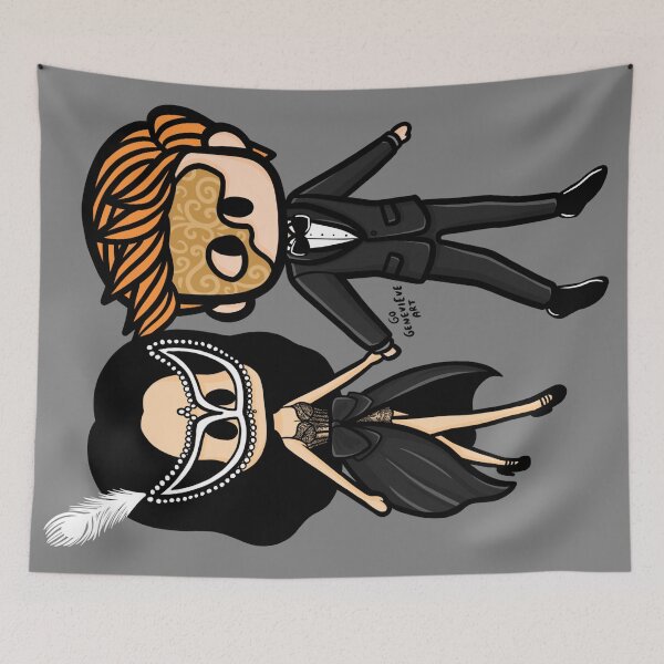 Item preview, Ginger Boy and Raven Girl Masquerade designed and sold by gogenevieve.