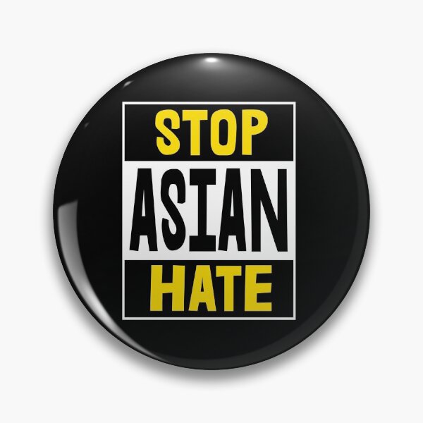 Item preview, Stop Asian Hate Square AAPI Asian Lives Matter Black and Yellow designed and sold by American-Proud.