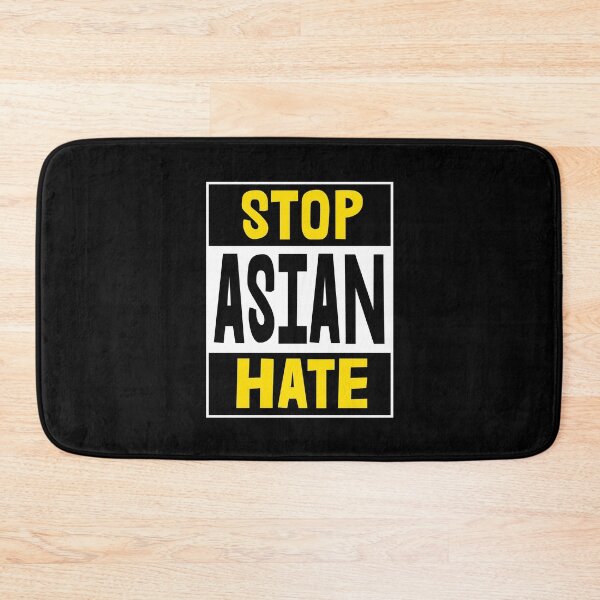 Item preview, Stop Asian Hate Square AAPI Asian Lives Matter Black and Yellow designed and sold by American-Proud.