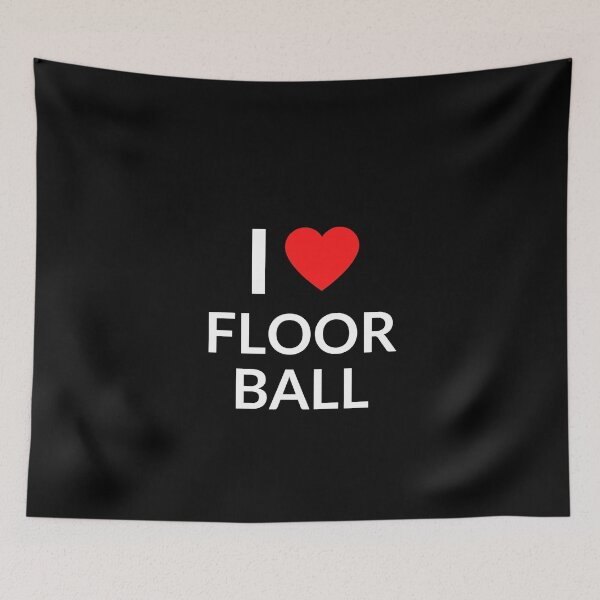 Item preview, I Love Floorball designed and sold by HobbyRoost.