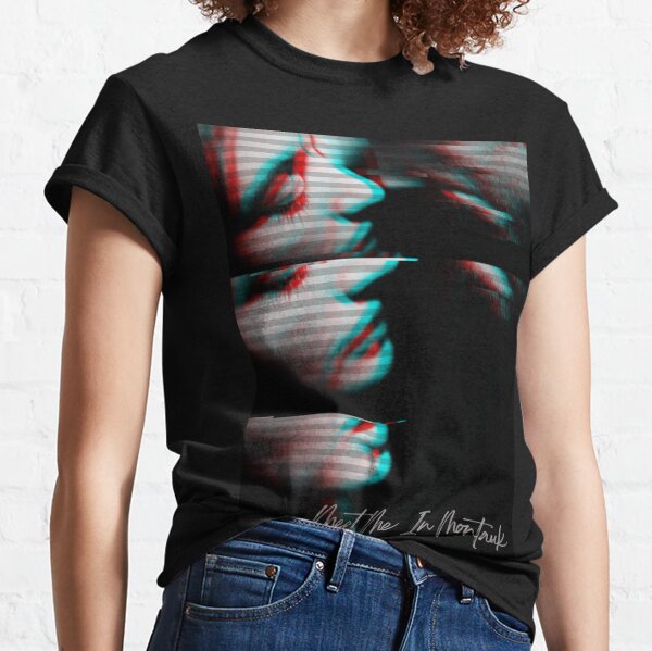Poster of the movie Eternal Sunshine of the Spotless Mind with glitch effect. Classic T-Shirt