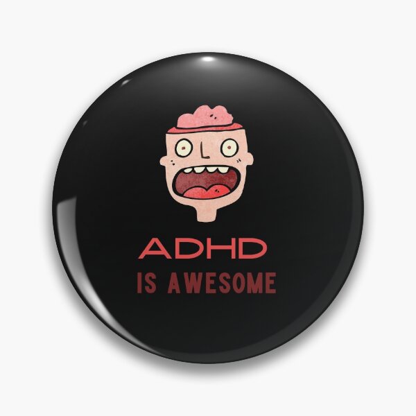 Item preview, ADHD Is Awesome designed and sold by SportyDogShop.
