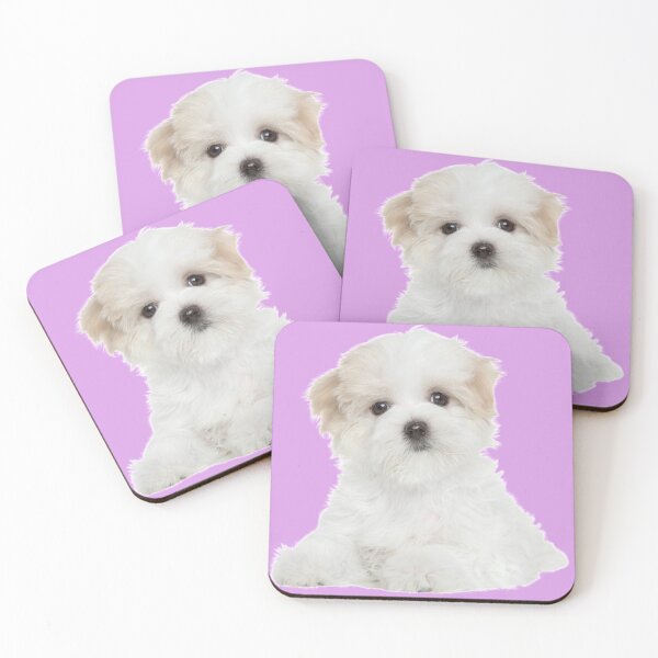 Item preview, Maltese Puppy Dog Photo designed and sold by WearItOwnIt.