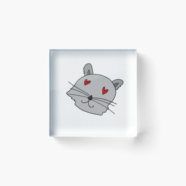 Item preview, wonky cat designed and sold by planetplanet.