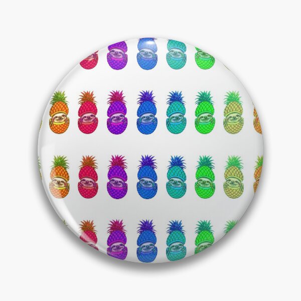 Item preview, Many Sloths in Pineapples  designed and sold by MinimalSketches.