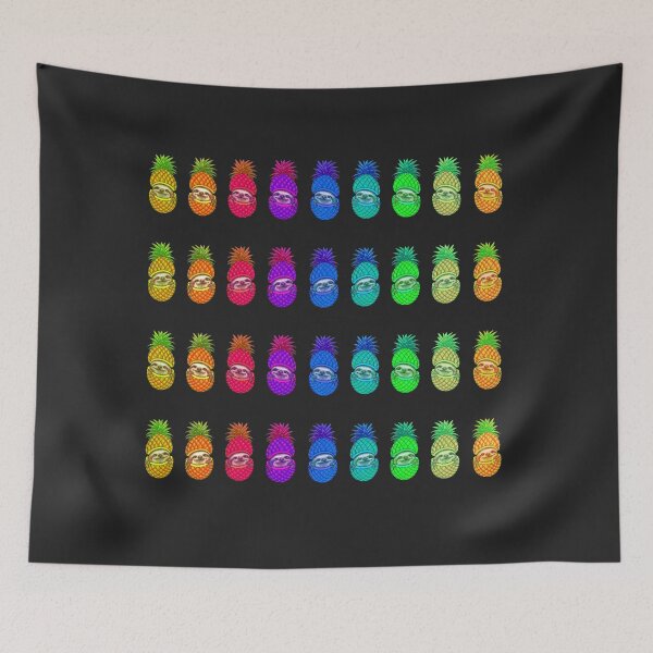 Item preview, Many Sloths in Pineapples  designed and sold by MinimalSketches.