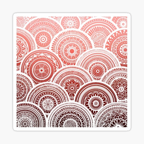 Floral Mandalas Sticker