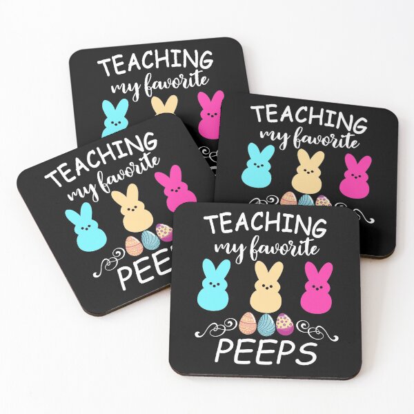 Item preview, Teaching My Favorite Peeps Easter teacher easter eggs designed and sold by marcek.