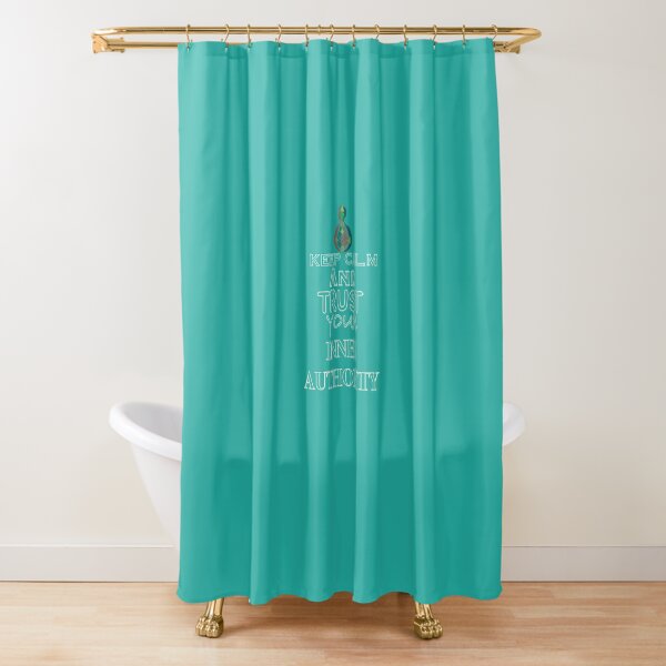 Keep Calm Series Shower Curtain