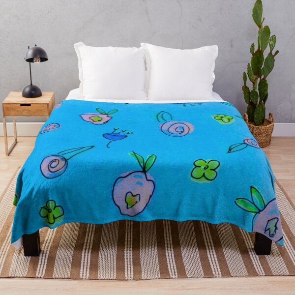 Item preview, Flower Medley-Blue designed and sold by Designs By YL.
