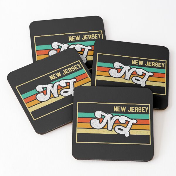 Item preview, New Jersey NJ state Vintage Typography Souvenir designed and sold by merchzy.
