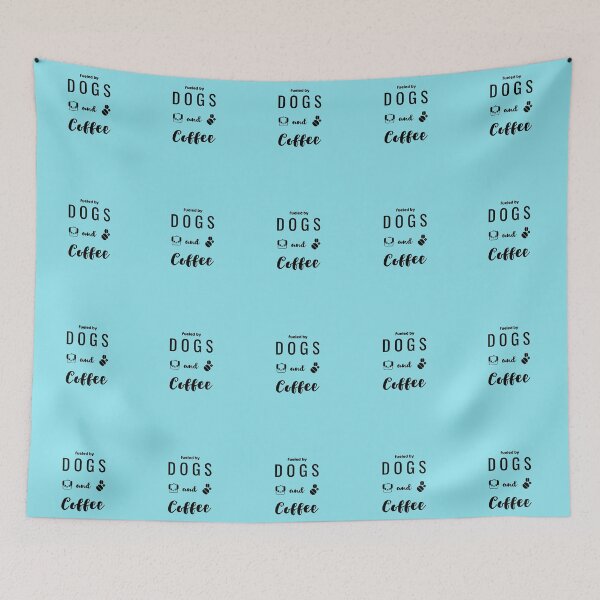Item preview, Fueled By Dogs And Coffee funny coffee dog lover gifts designed and sold by KiriBrero.