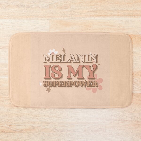 Item preview, Melanin is my Superpower Funny Cartoon Design designed and sold by boopsblunt.