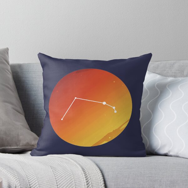 Item preview, Aries Constellation Art in Zodiac Element Colors designed and sold by igashi.