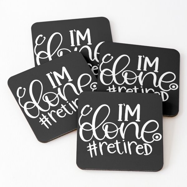 Item preview, I am Done #Retired designed and sold by Miaramar.