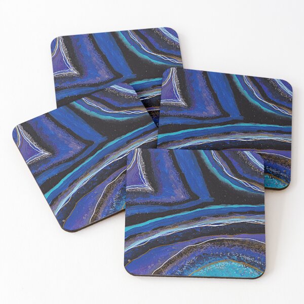 Item preview, Blue/Purple Luster Marbling designed and sold by LusterGear.