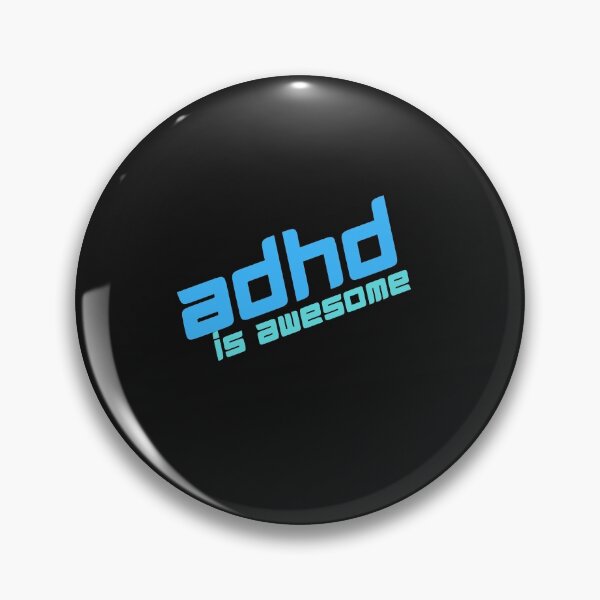 Item preview, ADHD Is Awesome designed and sold by SportyDogShop.