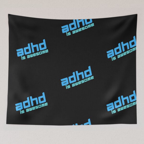 Item preview, ADHD Is Awesome designed and sold by SportyDogShop.