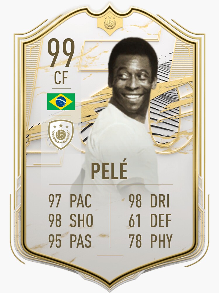 Pelé Prime Icon Moments Fifa 21 Sticker For Sale By Sickindividual