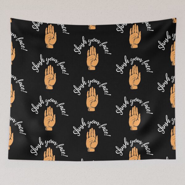 Item preview, Shush Your Face Shut Up The Buddist designed and sold by LeonardoBotha.