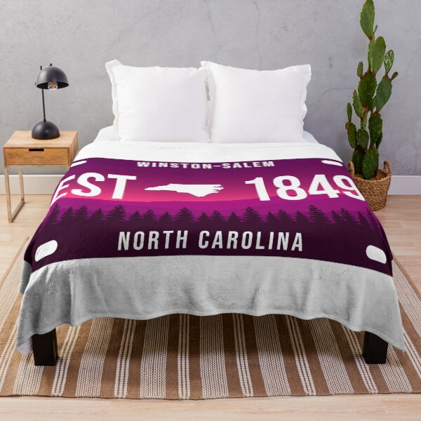 Item preview, Winston-Salem North Carolina Mountain License Plate designed and sold by merchzy.
