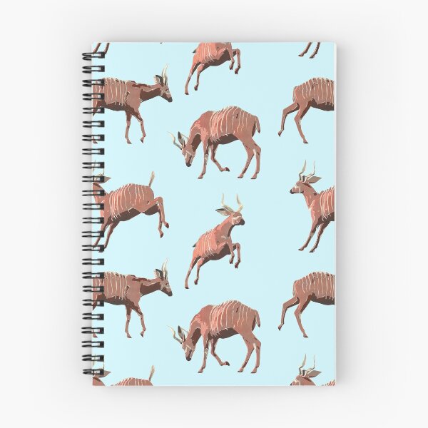 Item preview, 4 Bongo Antelope on a Sky Blue Background designed and sold by Kay Patterson.