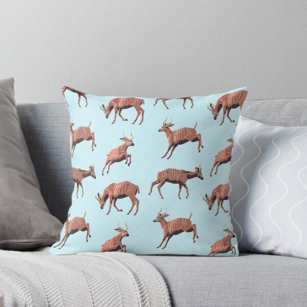 Item preview, 4 Bongo Antelope on a Sky Blue Background designed and sold by Kay Patterson.