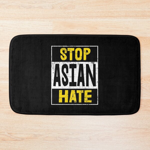 Item preview, Stop Asian Hate AAPI Asian Lives Matter Black and Yellow Distressed designed and sold by American-Proud.