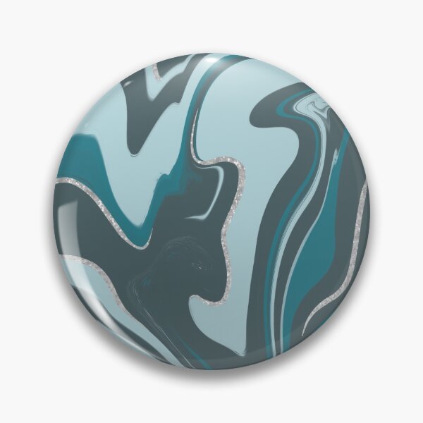 Item preview, Blue/Light Blue/Silver Liquified Abstract designed and sold by muffinstandd.